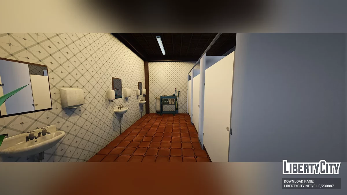 Интерьер ирландского паба / GTA 5