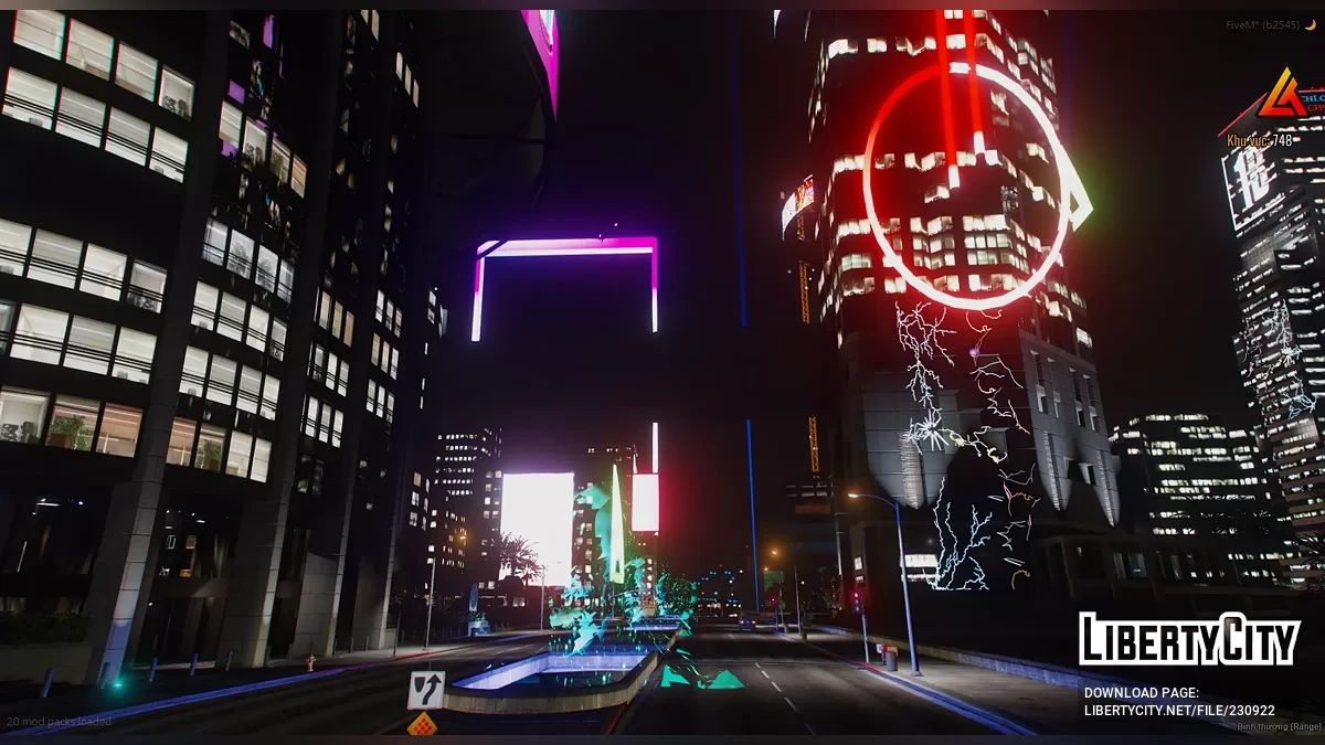 Киберпанк-город / GTA 5