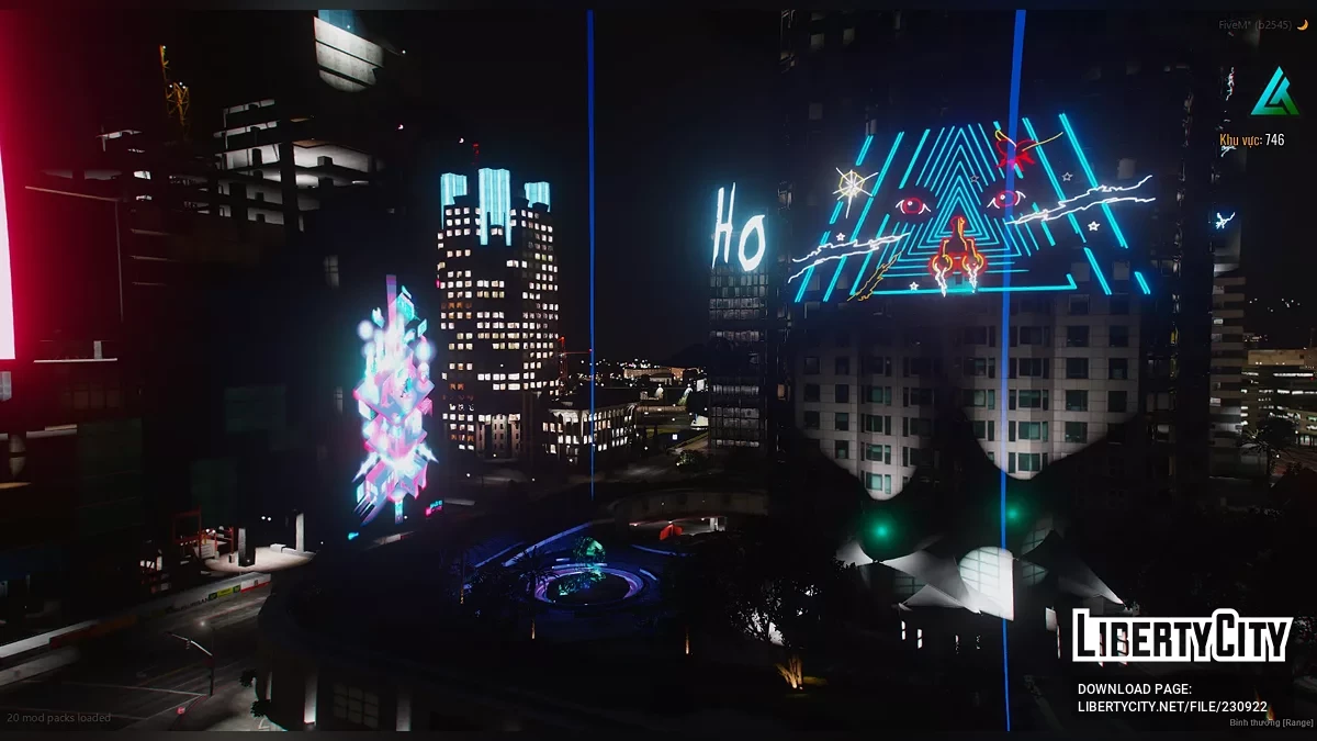 Киберпанк-город / GTA 5