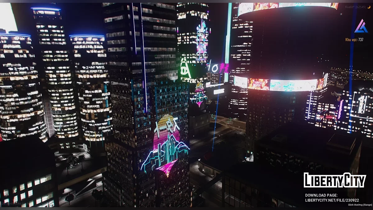 Киберпанк-город / GTA 5