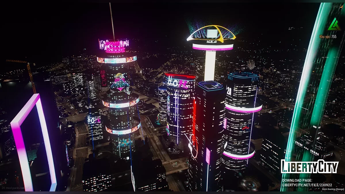 Киберпанк-город / GTA 5