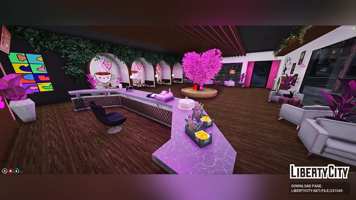 Кофейная Милашка V2 Карта / GTA 5