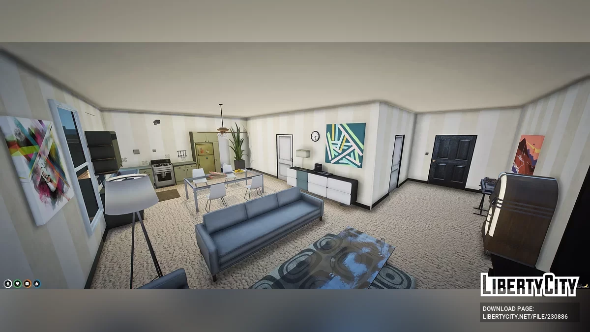 Квартира Джо в стиле Mafia 2 / GTA 5
