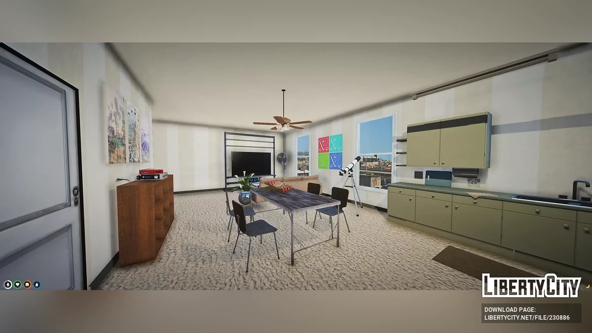 Квартира Джо в стиле Mafia 2 / GTA 5