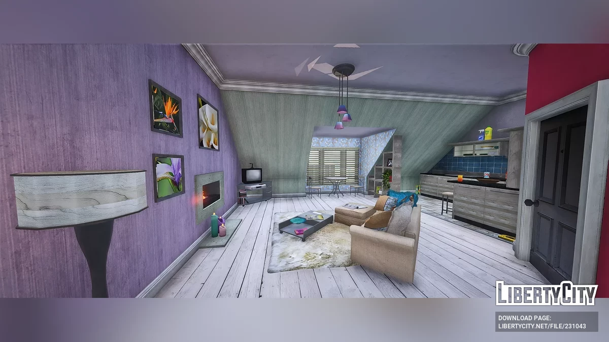 Квартира Мишель Карен Дэниэлс из GTA IV / GTA 5