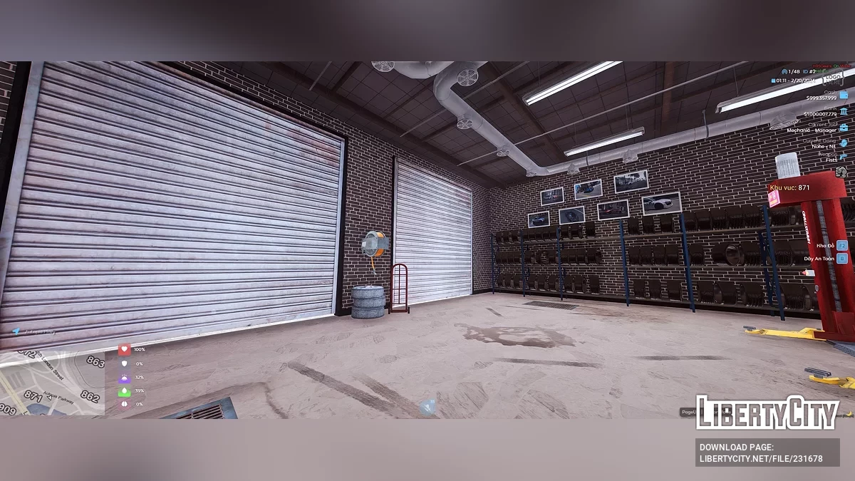 Liberty Walk Гараж V2 / GTA 5