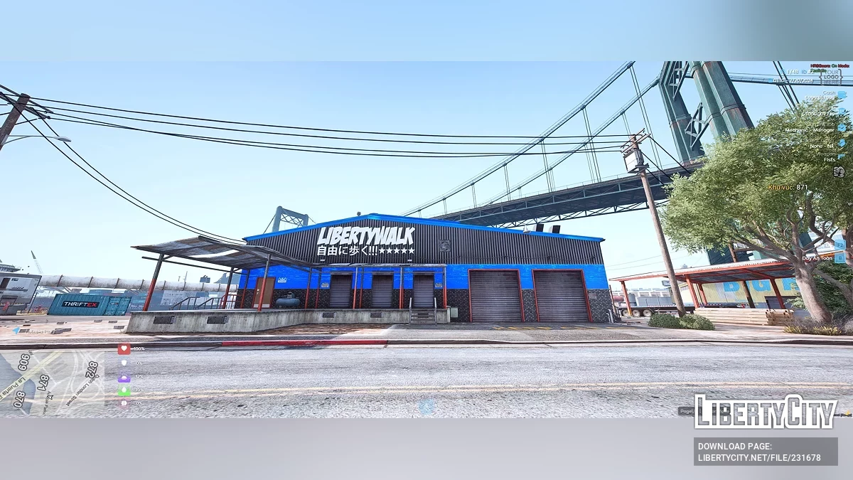 Liberty Walk Гараж V2 / GTA 5