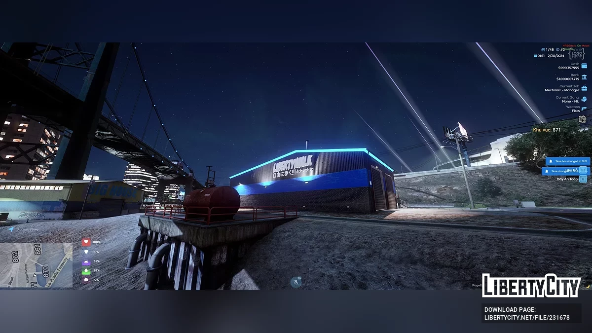 Liberty Walk Гараж V2 / GTA 5