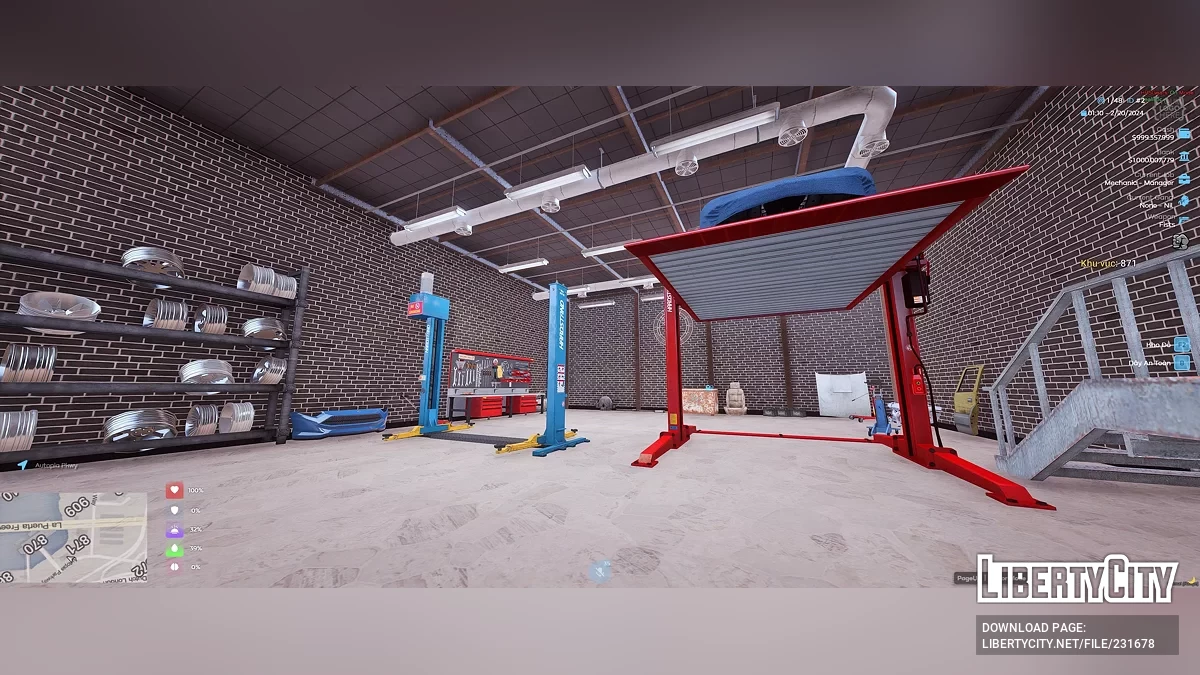 Liberty Walk Гараж V2 / GTA 5