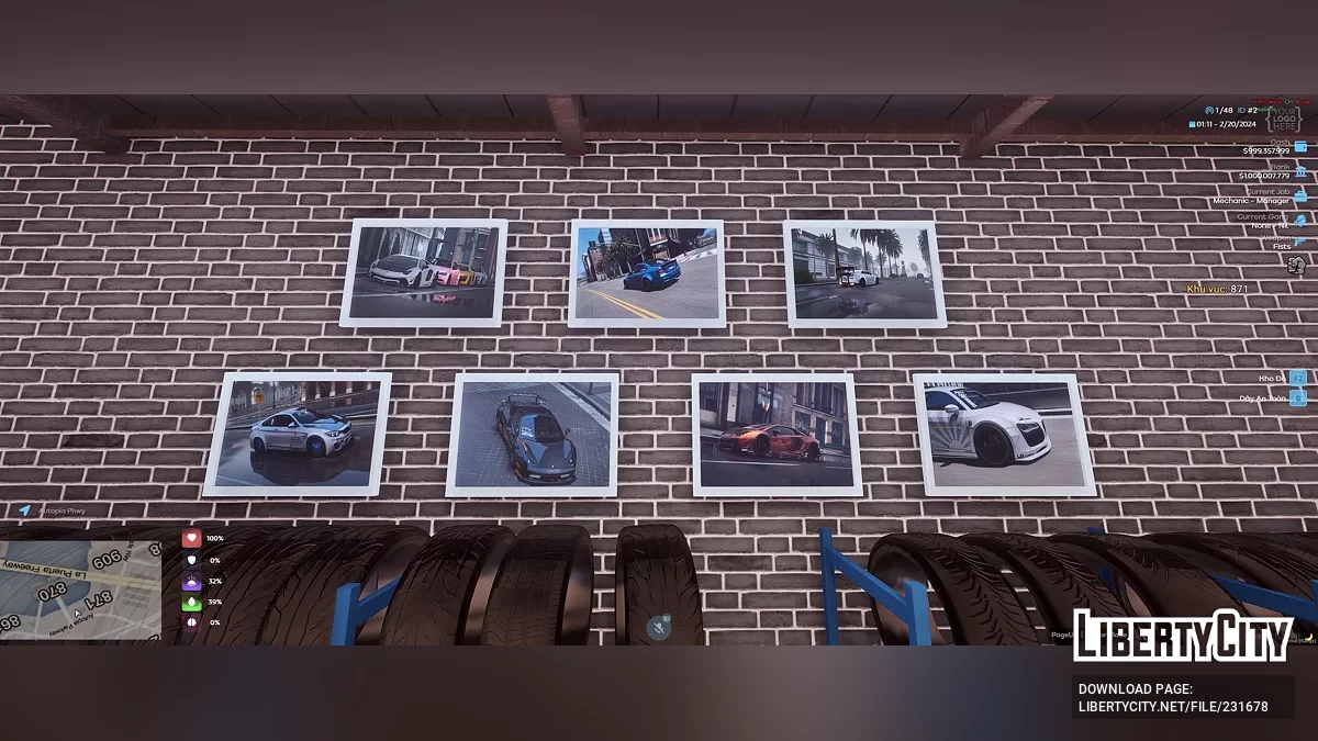 Liberty Walk Гараж V2 / GTA 5