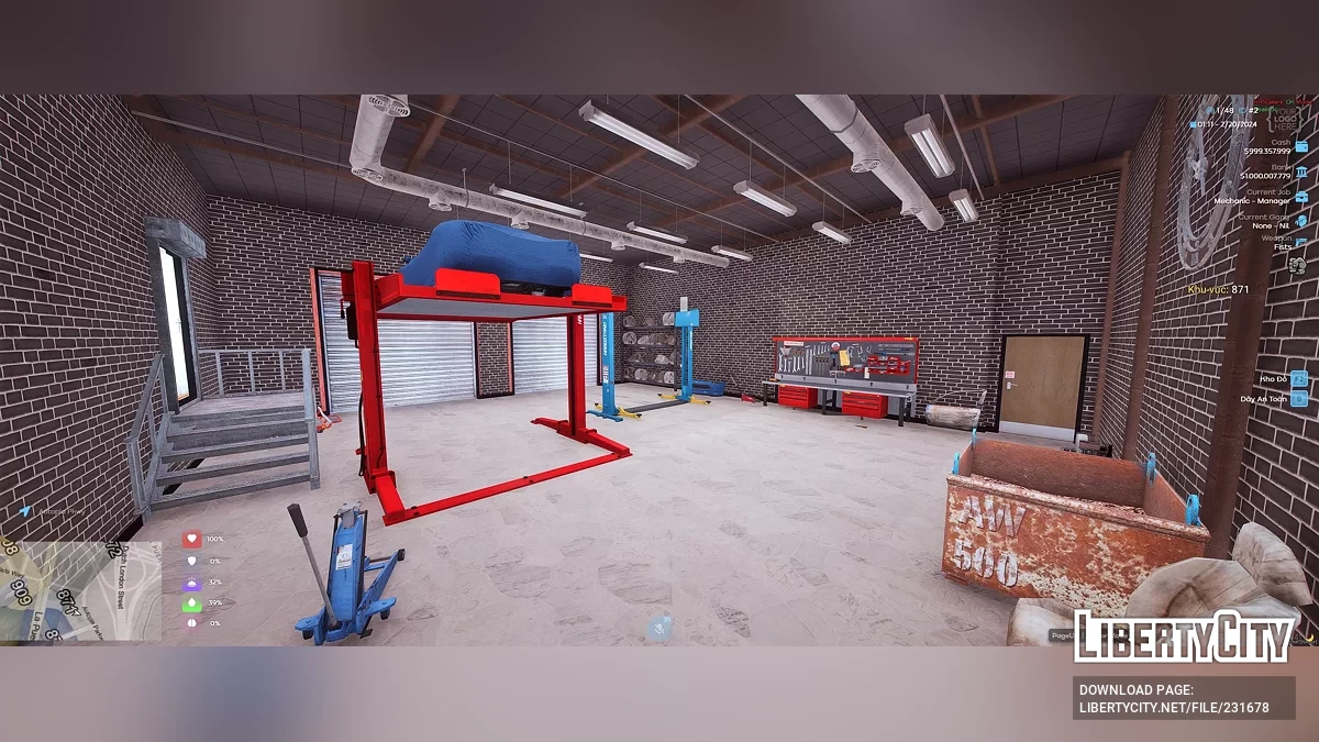 Liberty Walk Гараж V2 / GTA 5