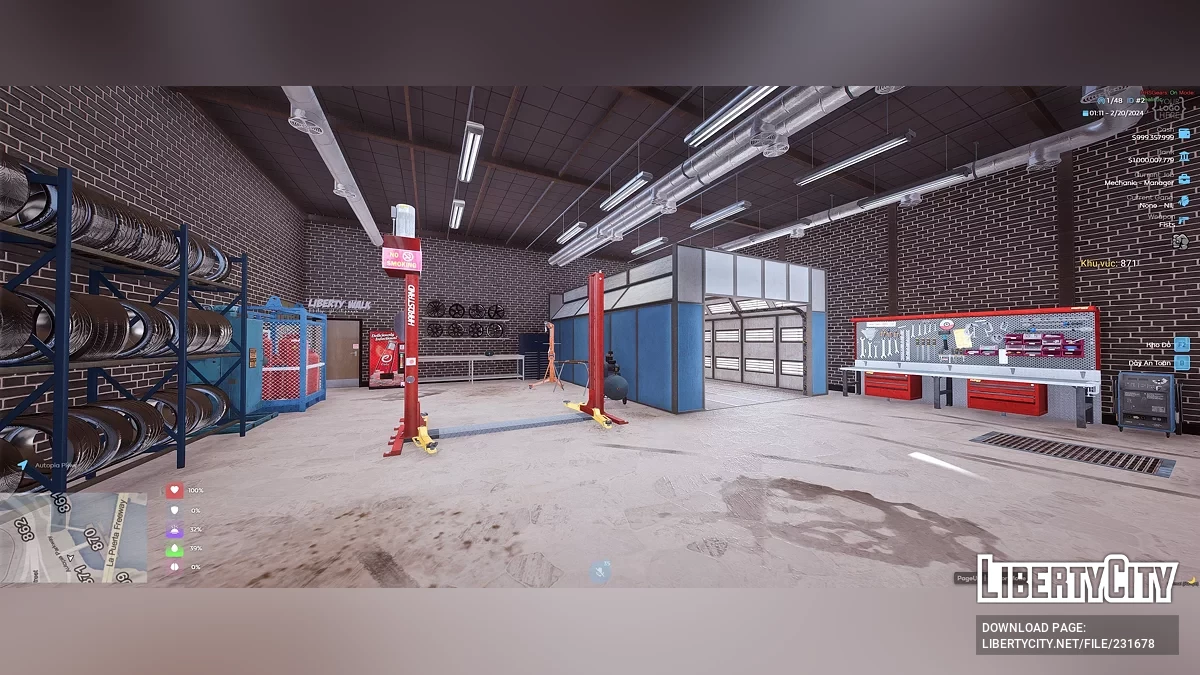 Liberty Walk Гараж V2 / GTA 5