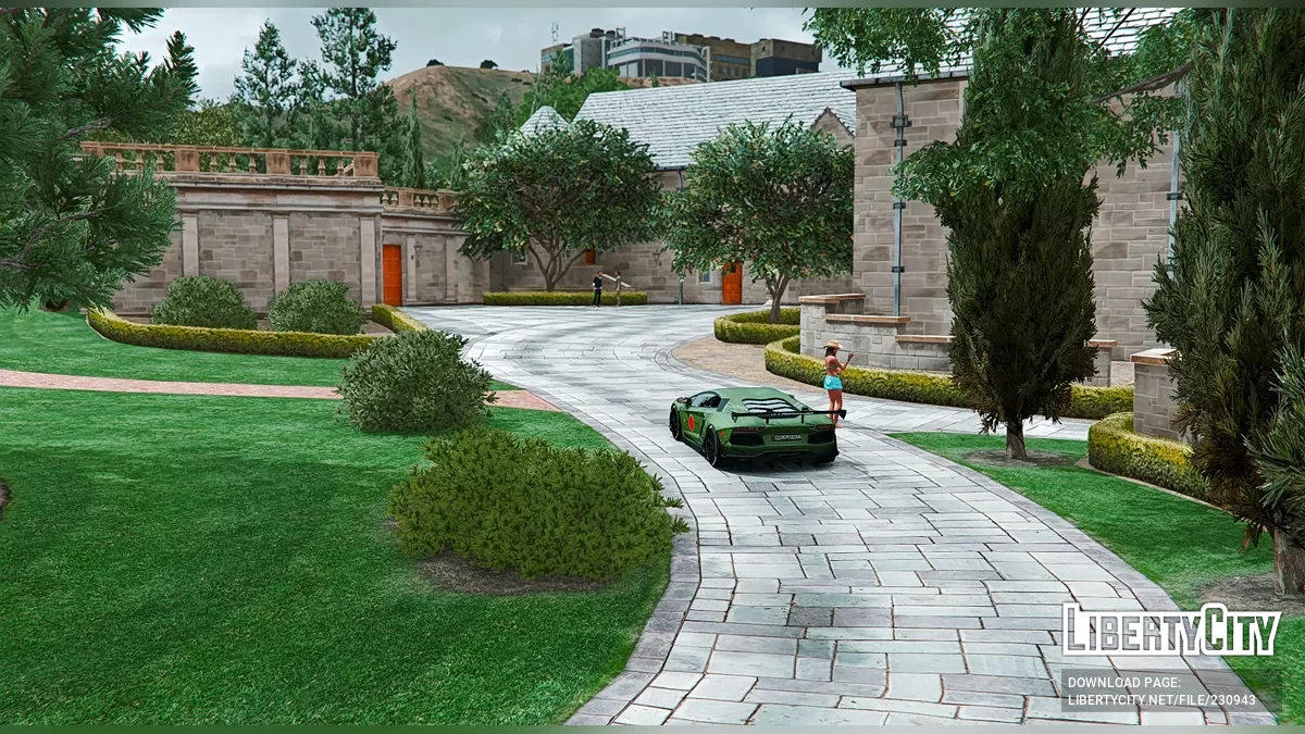 Открытый интерьер МАНСИОН 10 — Особняк Ричмэн / GTA 5