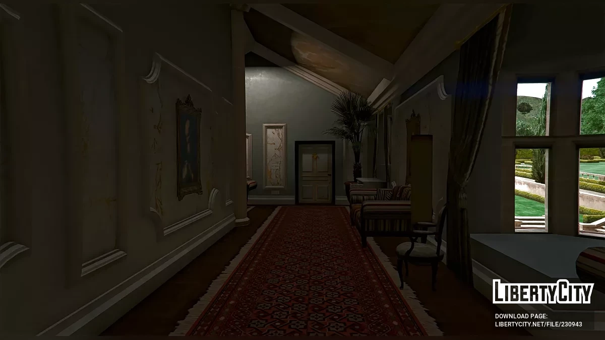 Открытый интерьер МАНСИОН 10 — Особняк Ричмэн / GTA 5