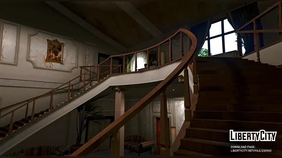 Открытый интерьер МАНСИОН 10 — Особняк Ричмэн / GTA 5