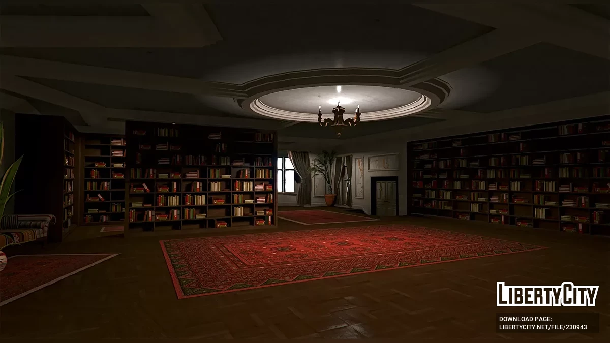 Открытый интерьер МАНСИОН 10 — Особняк Ричмэн / GTA 5