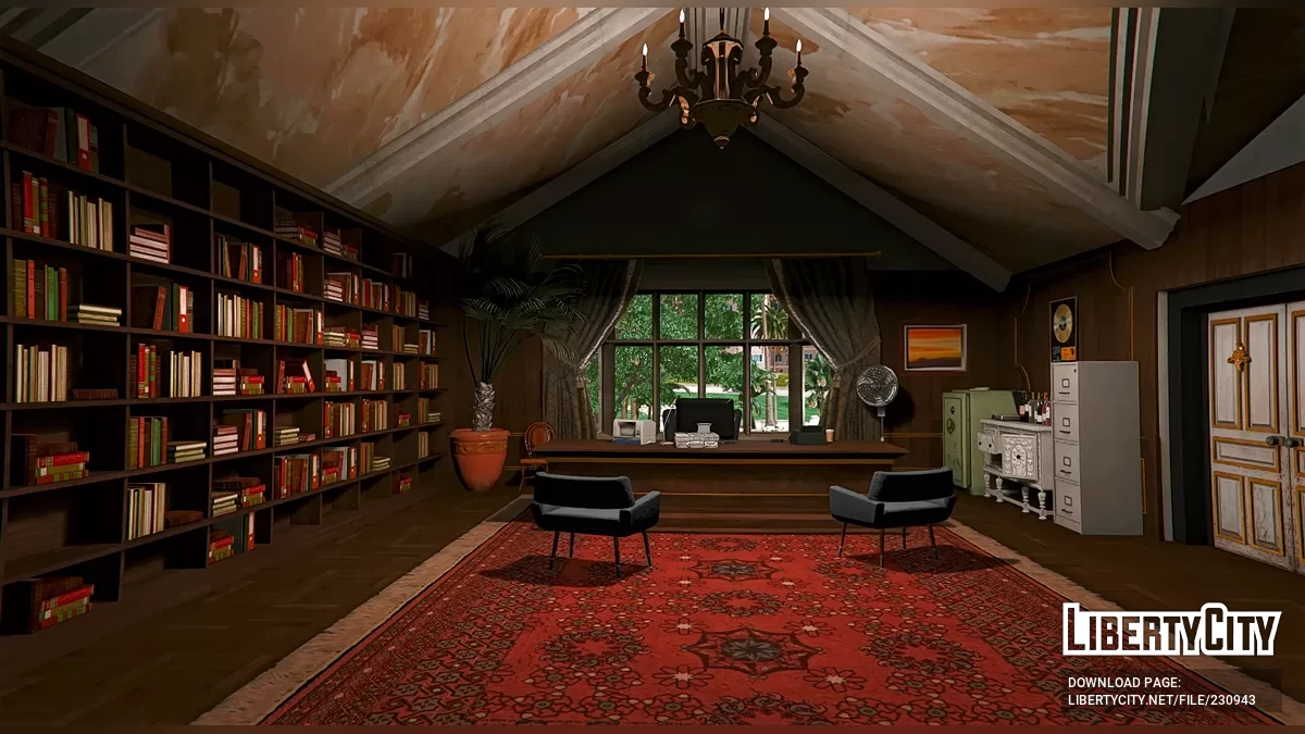 Открытый интерьер МАНСИОН 10 — Особняк Ричмэн / GTA 5