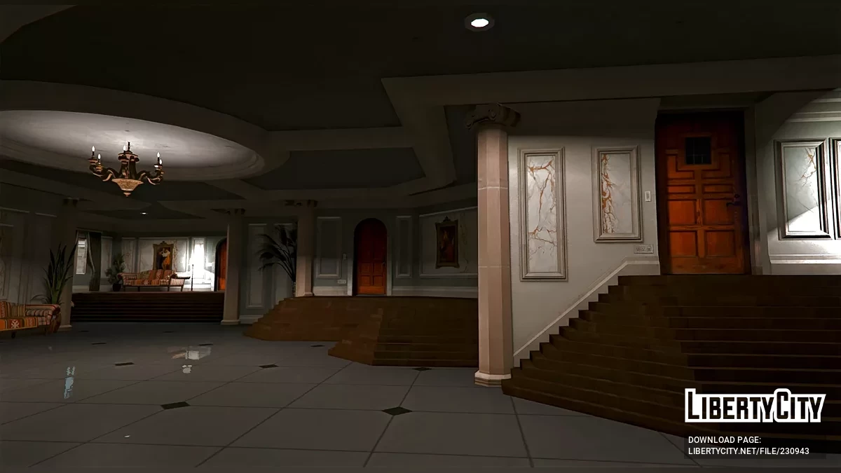 Открытый интерьер МАНСИОН 10 — Особняк Ричмэн / GTA 5