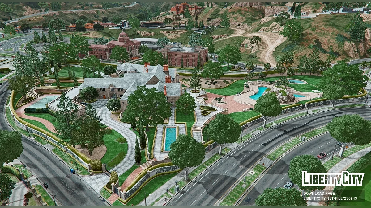 Открытый интерьер МАНСИОН 10 — Особняк Ричмэн / GTA 5