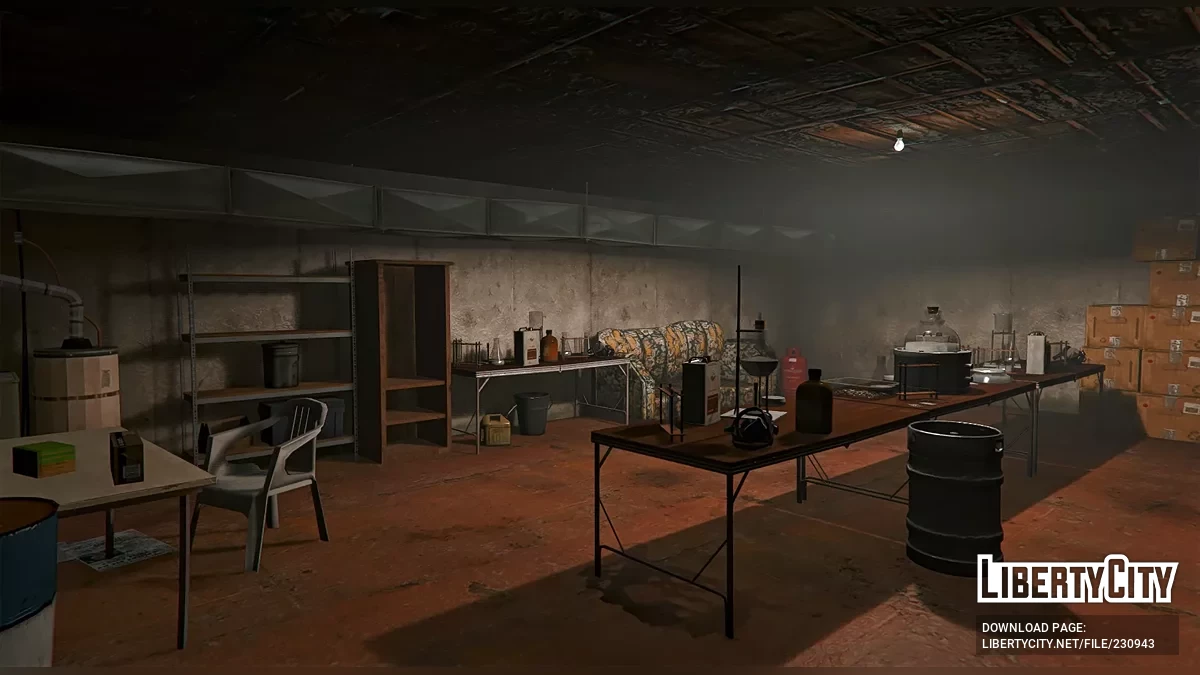 Открытый интерьер МАНСИОН 10 — Особняк Ричмэн / GTA 5