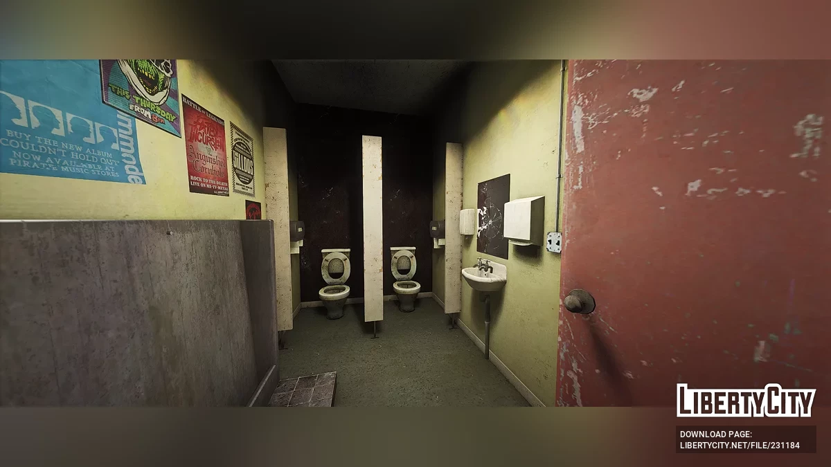 Рокер Касл Автомастерская Интерьер LS Customs / GTA 5