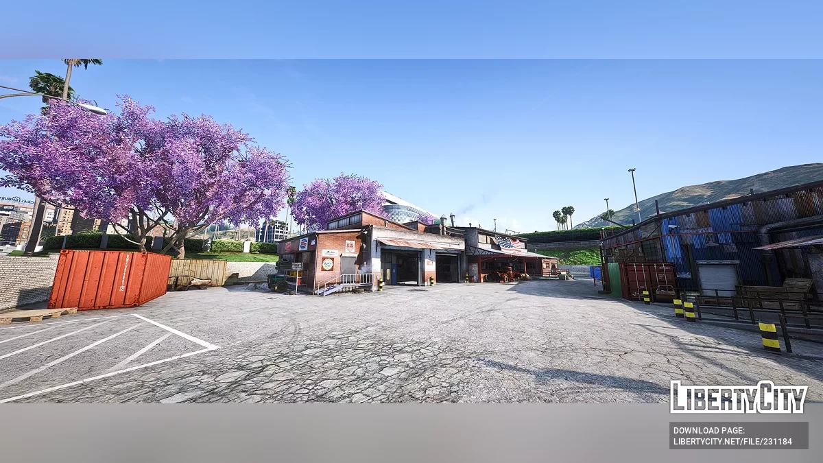 Рокер Касл Автомастерская Интерьер LS Customs / GTA 5