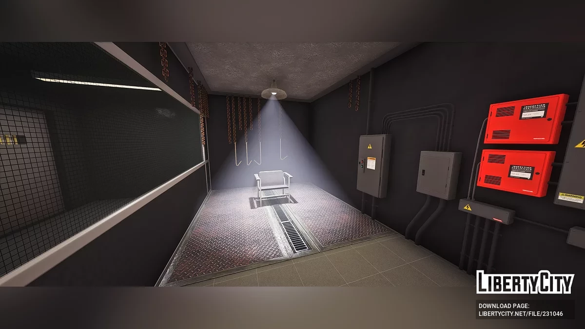 Секретная комната-база босса Бристоля на острове Элизиан / GTA 5