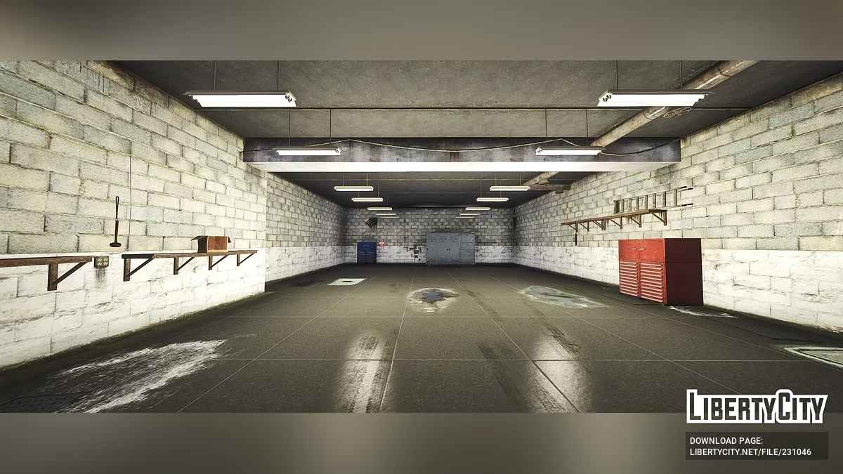 Секретная комната-база босса Бристоля на острове Элизиан / GTA 5