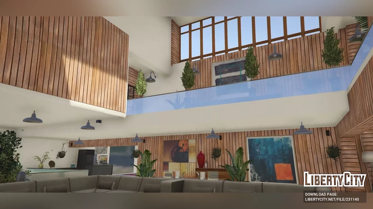 Современная пляжная вилла / GTA 5