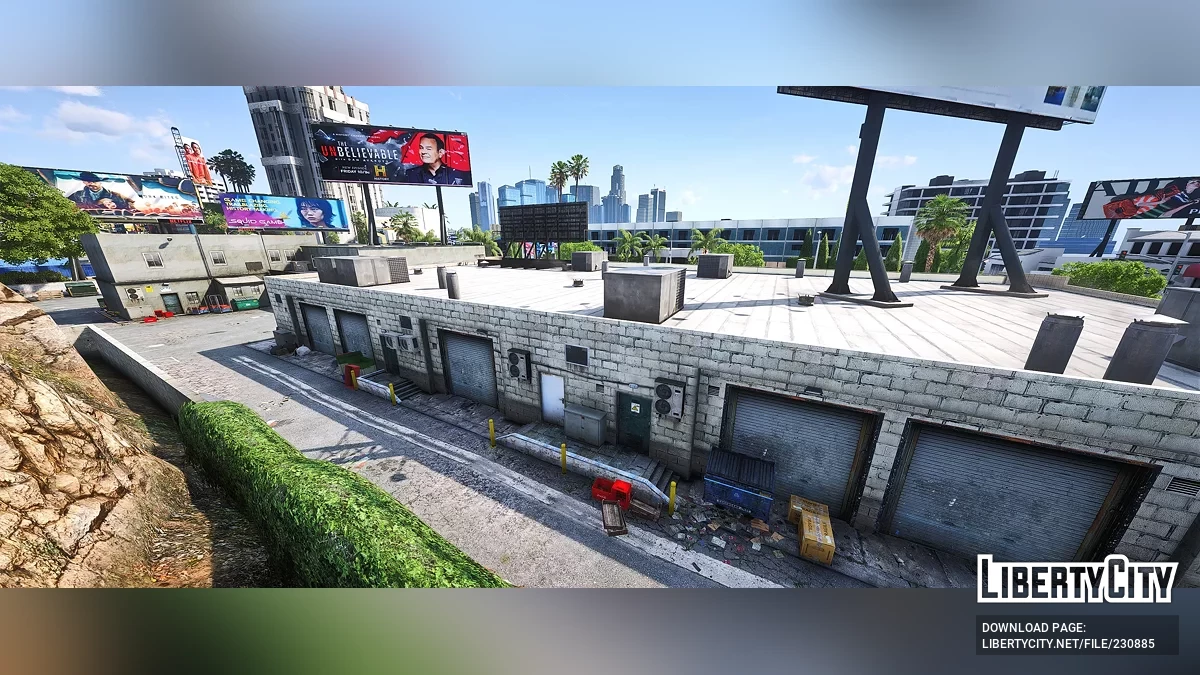 Тайное хранилище-убежище в Рокфорде / GTA 5