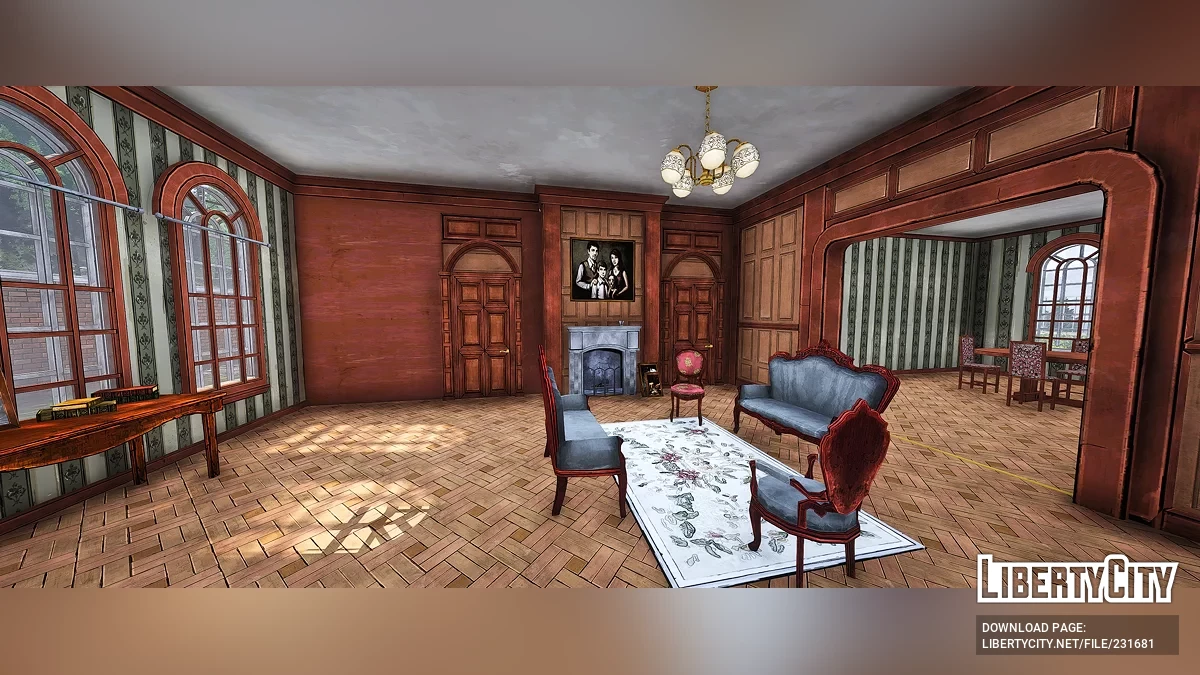 TWD Сезон 1 Особняк Файвела / GTA 5