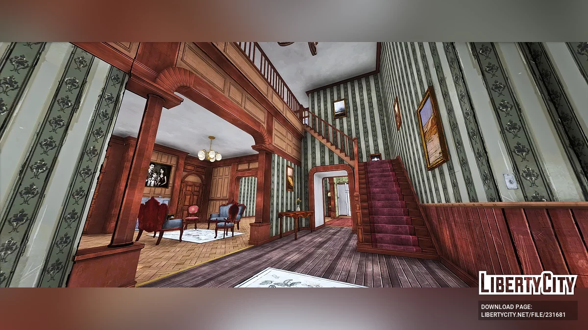 TWD Сезон 1 Особняк Файвела / GTA 5