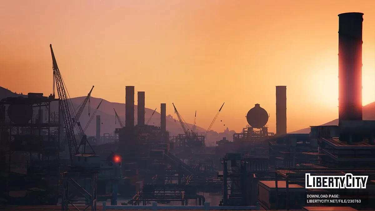 Заброшенная промышленная зона / GTA 5
