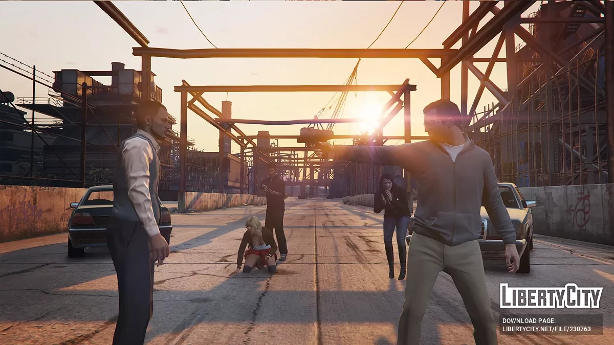 Заброшенная промышленная зона / GTA 5