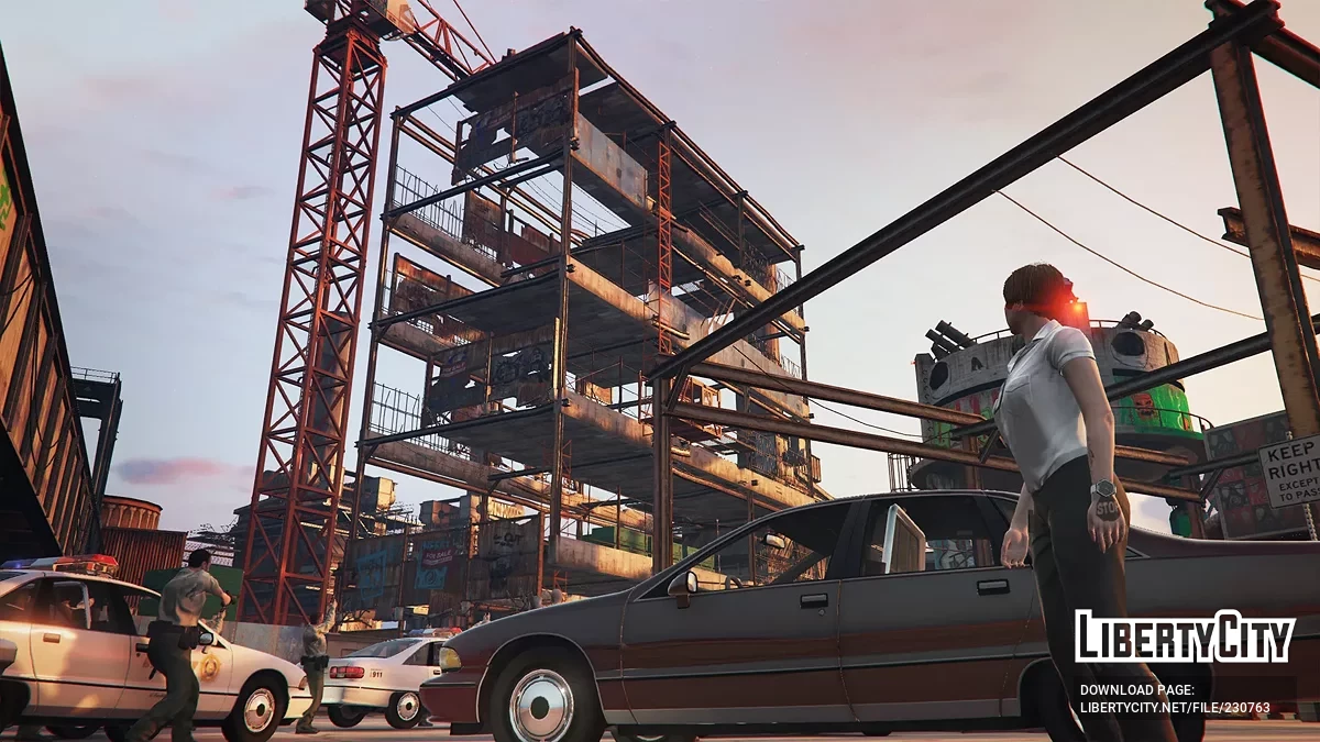 Заброшенная промышленная зона / GTA 5