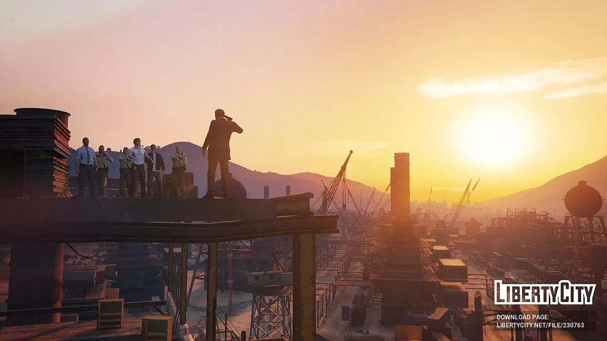 Заброшенная промышленная зона / GTA 5