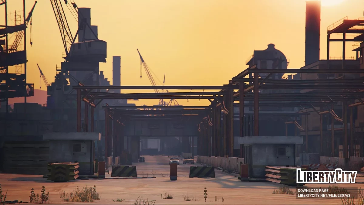 Заброшенная промышленная зона / GTA 5
