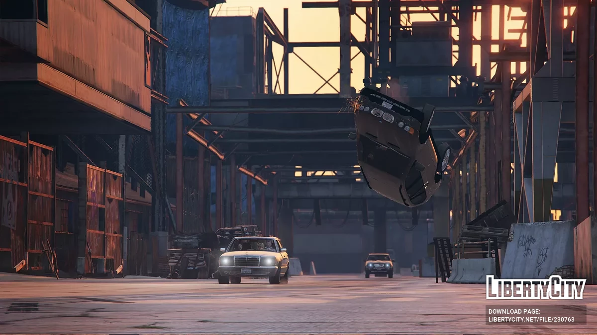 Заброшенная промышленная зона / GTA 5