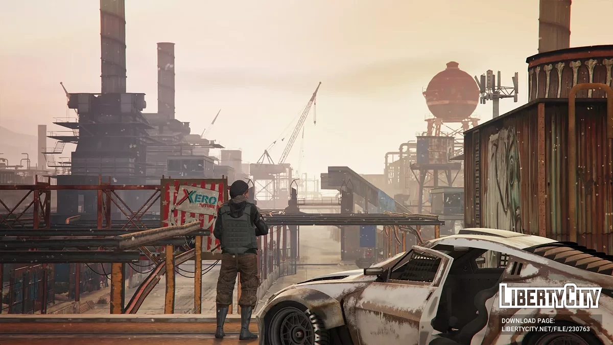 Заброшенная промышленная зона / GTA 5