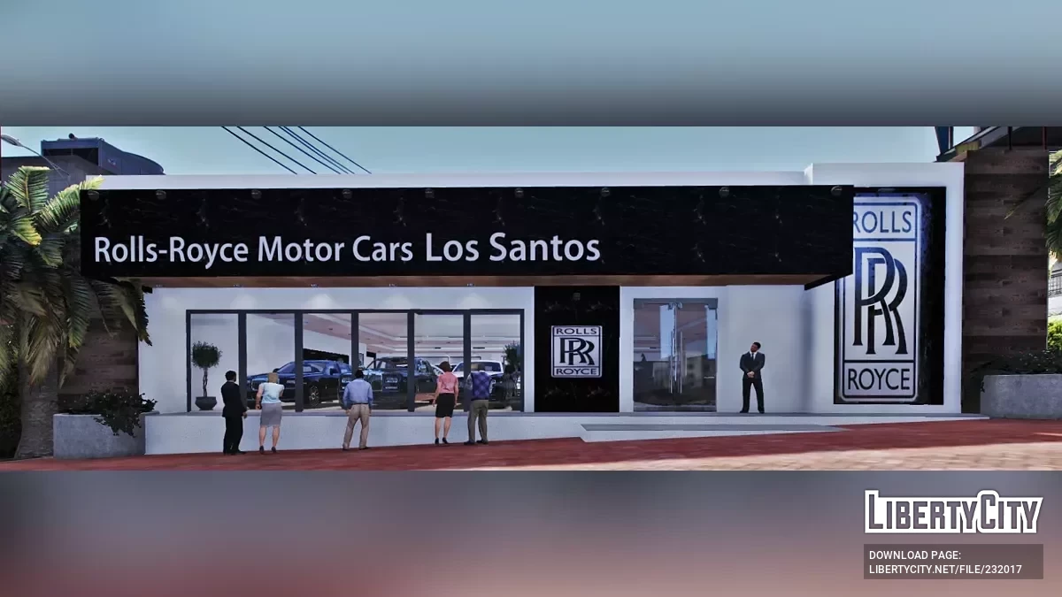 Дилерский центр Rolls Royce / GTA 5