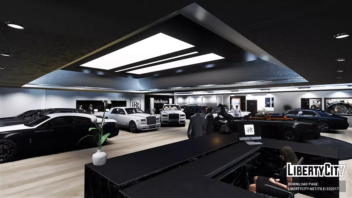 Дилерский центр Rolls Royce / GTA 5