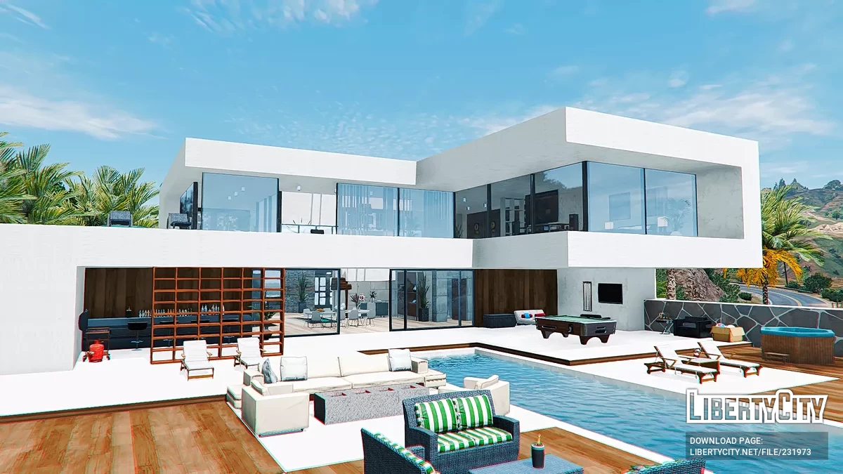 Дизайн мега-виллы / GTA 5