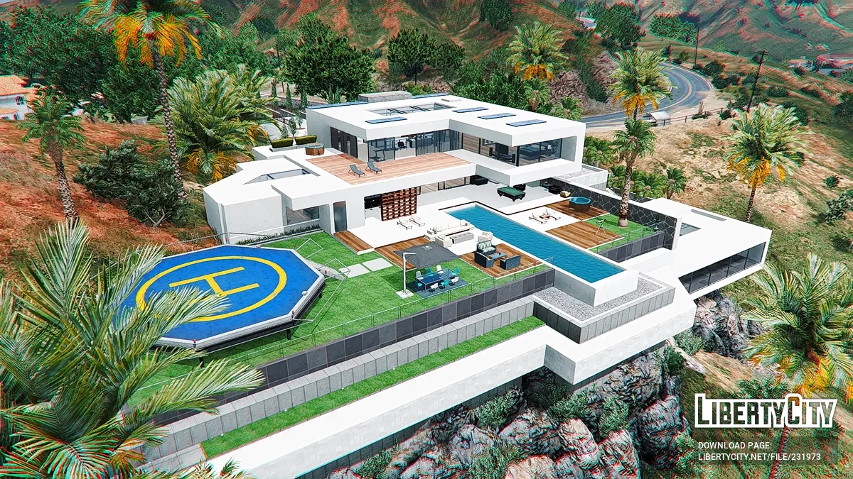 Дизайн мега-виллы / GTA 5