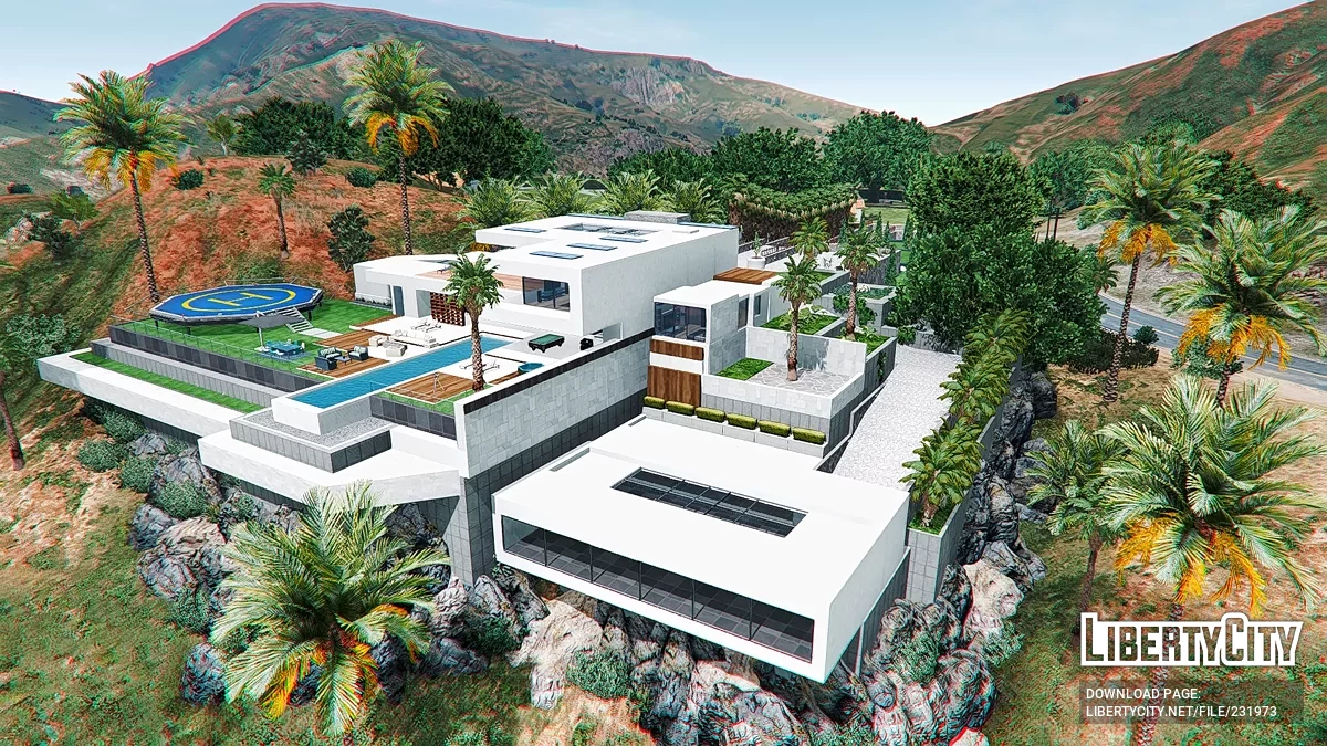 Дизайн мега-виллы / GTA 5