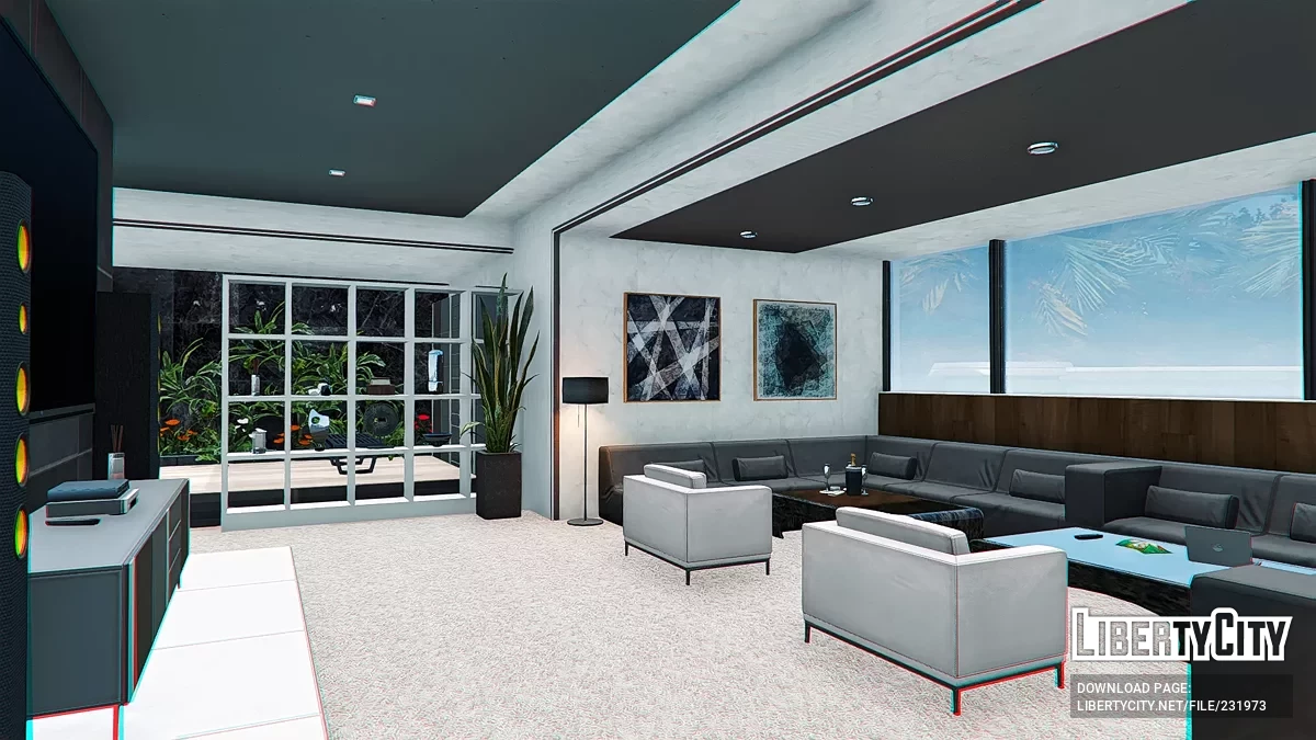 Дизайн мега-виллы / GTA 5