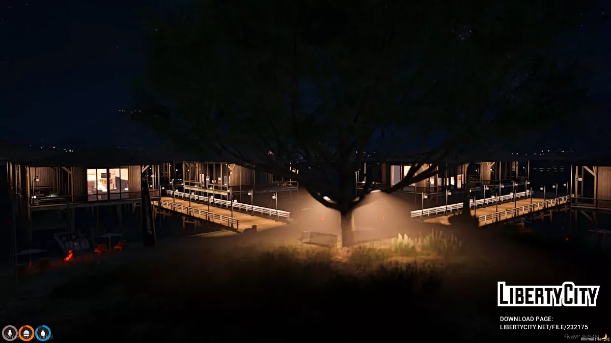 Дома на озере Квадрия / GTA 5