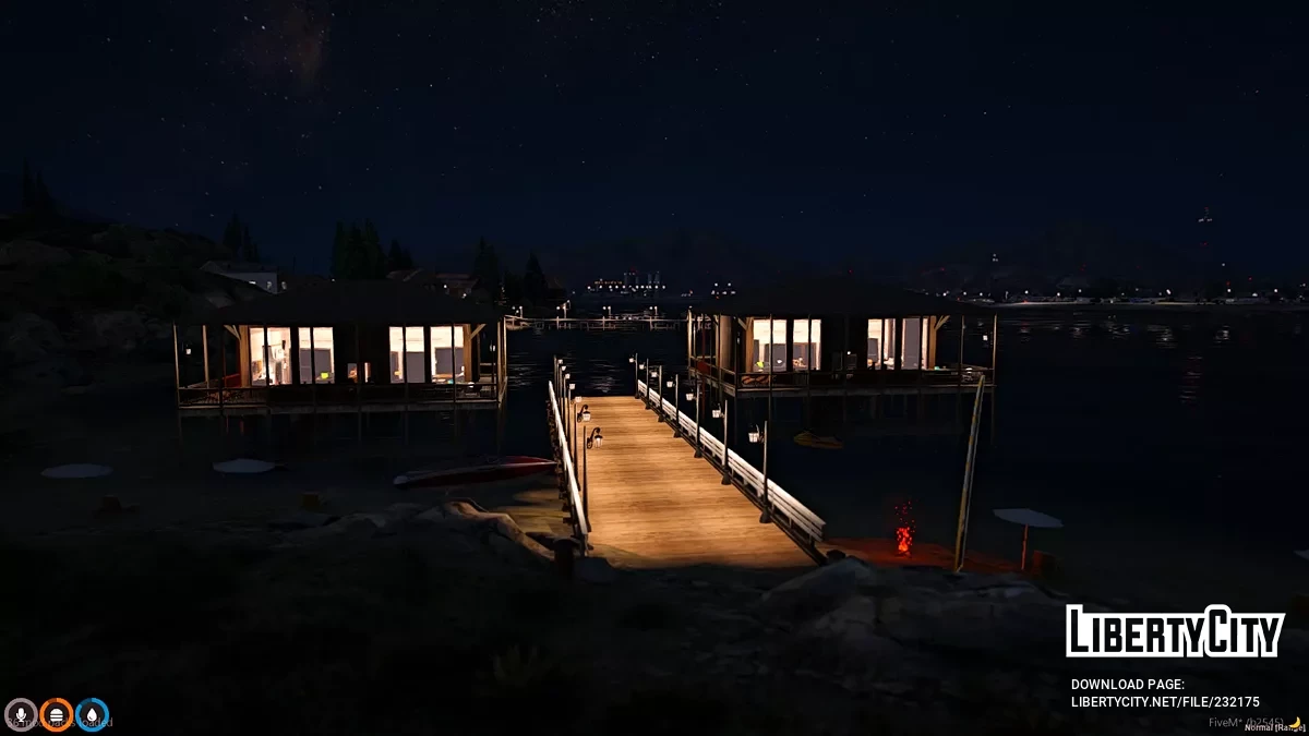 Дома на озере Квадрия / GTA 5