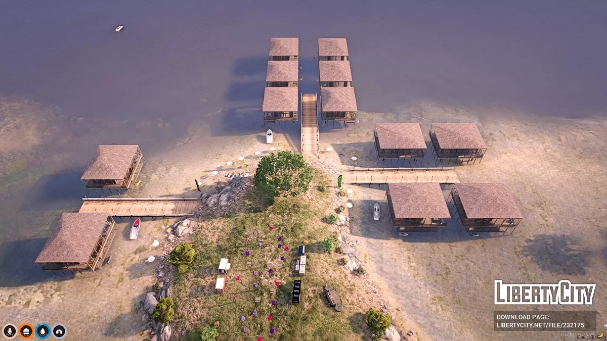 Дома на озере Квадрия / GTA 5