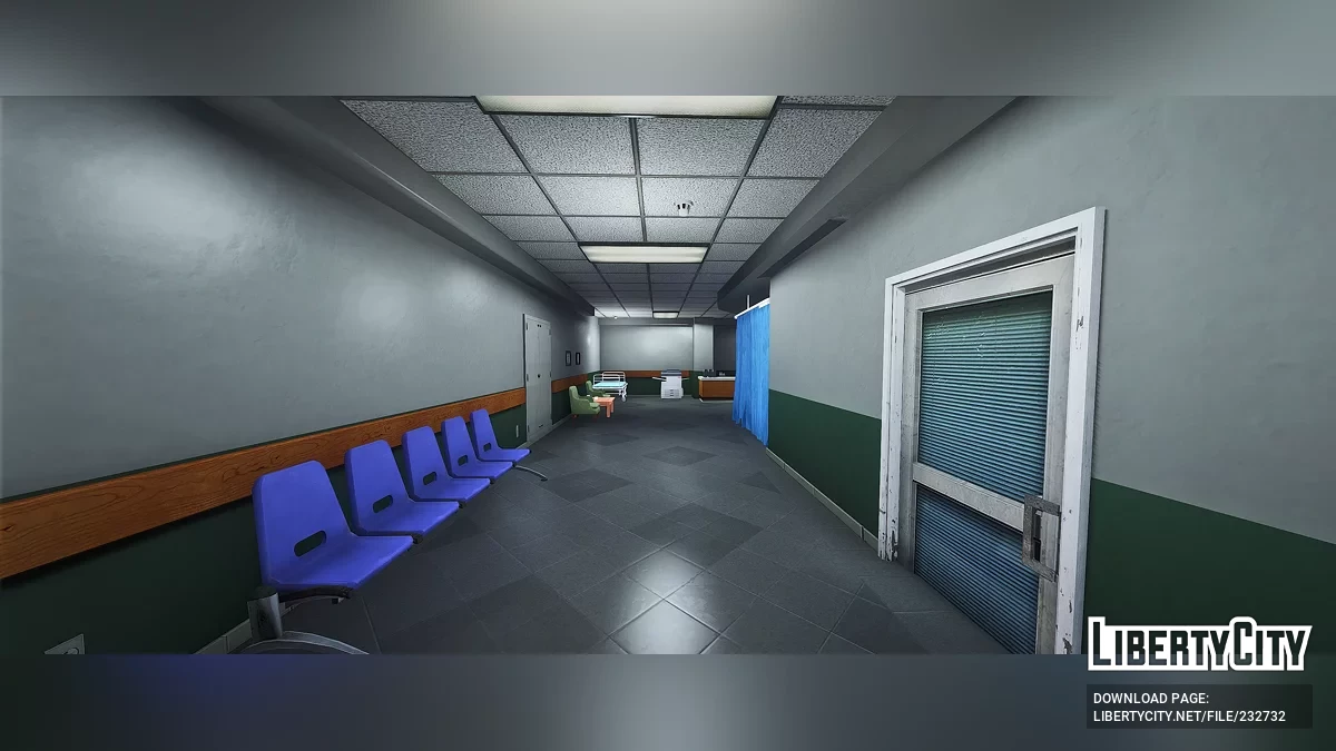 Интерьер медицинского центра Paleto Bay / GTA 5