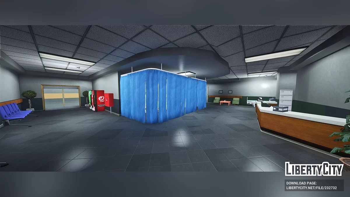 Интерьер медицинского центра Paleto Bay / GTA 5